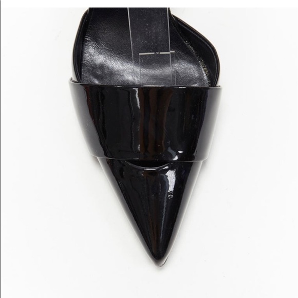 New Roger Vivier Black Patent Leather Pumps US 12/ EU 42 - Picture 6 of 10